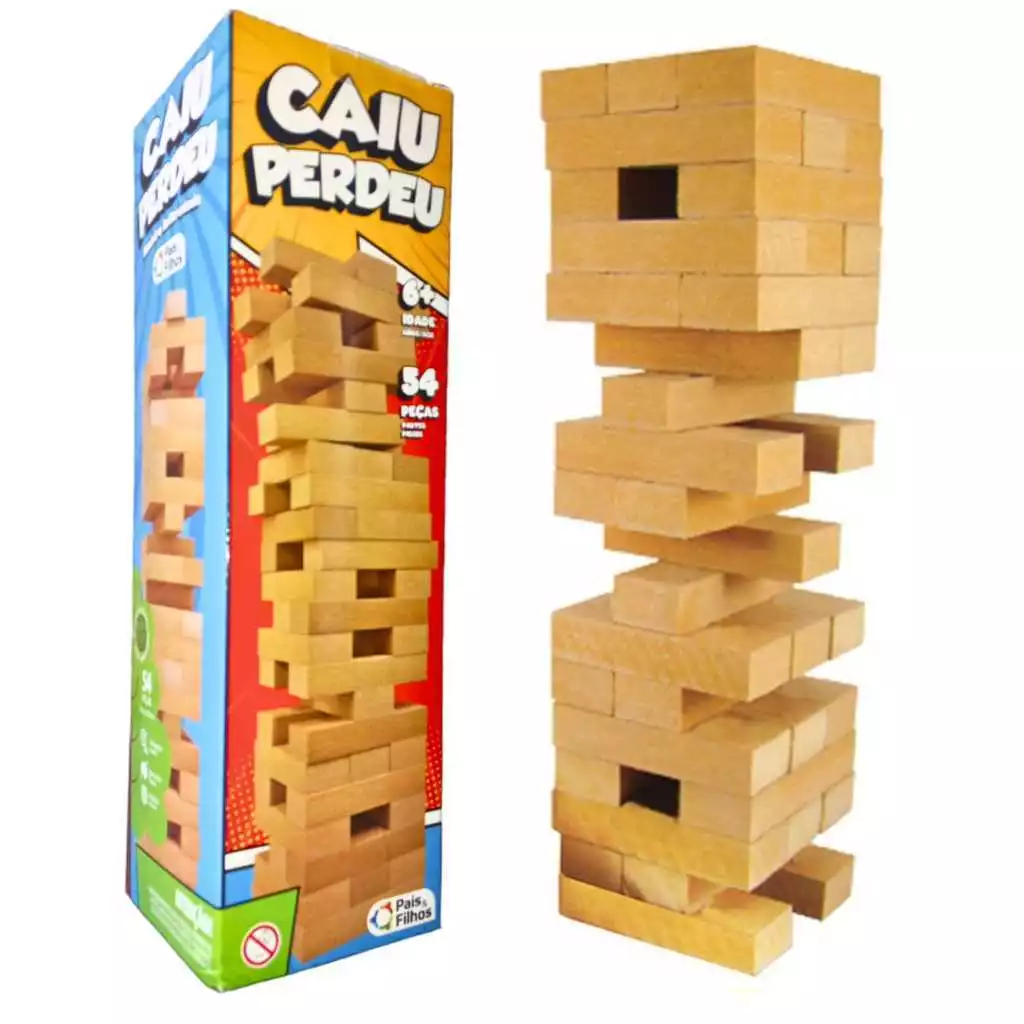 Jogo de Madeira Caiu Perdeu