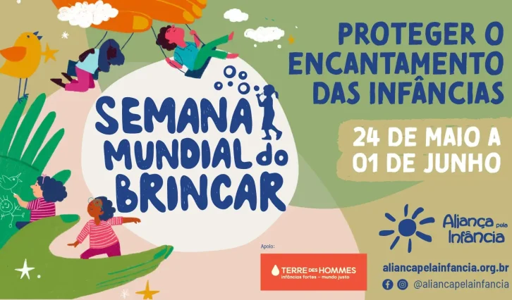 A Semana Mundial do Brincar 2025 convida a proteger o encantamento das infâncias